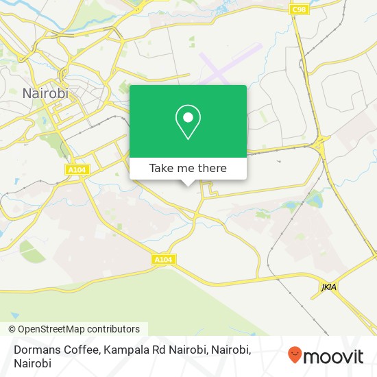 Dormans Coffee, Kampala Rd Nairobi, Nairobi map