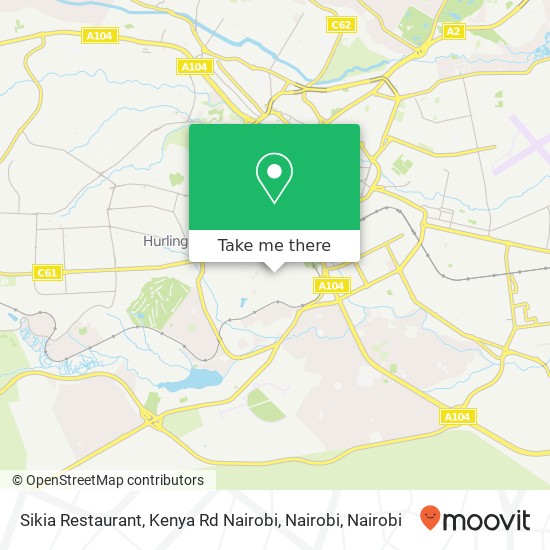Sikia Restaurant, Kenya Rd Nairobi, Nairobi map
