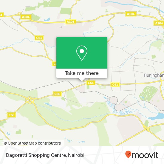 Dagoretti Shopping Centre map