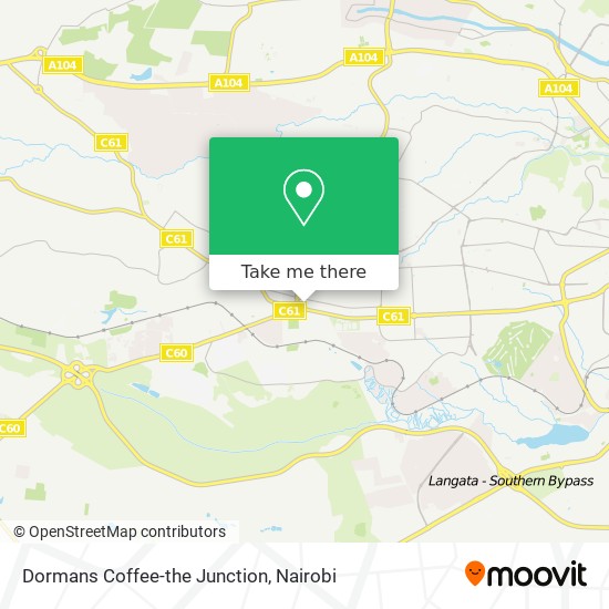 Dormans Coffee-the Junction map