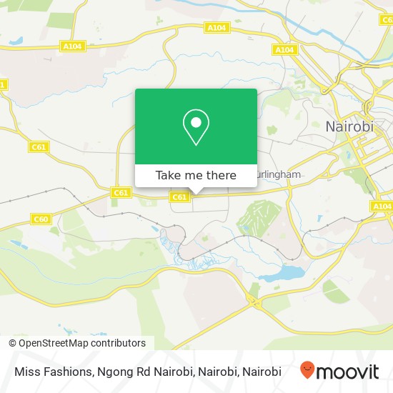 Miss Fashions, Ngong Rd Nairobi, Nairobi map
