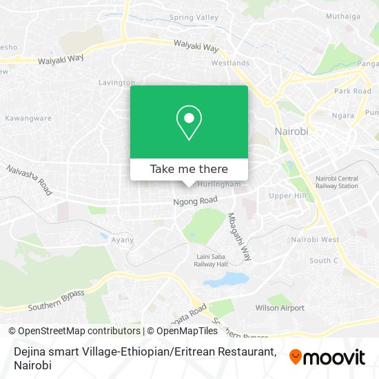 Dejina smart Village-Ethiopian / Eritrean Restaurant map