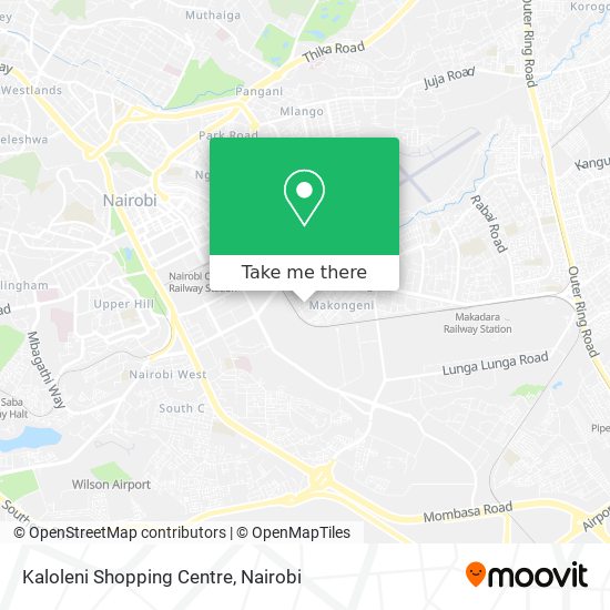 Kaloleni Shopping Centre map