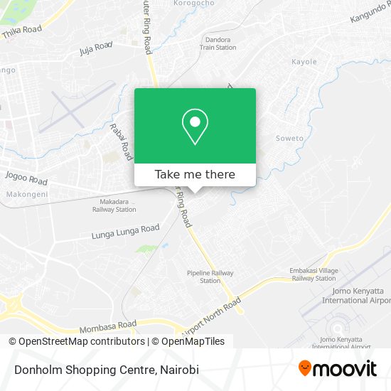 Donholm Shopping Centre map