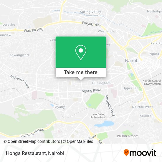 Hongs Restaurant map