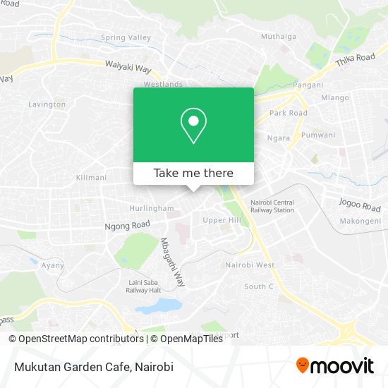 Mukutan Garden Cafe map