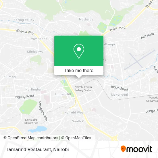 Tamarind Restaurant map