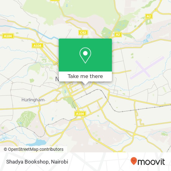 Shadya Bookshop map