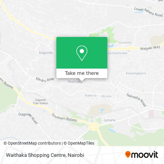 Waithaka Shopping Centre map