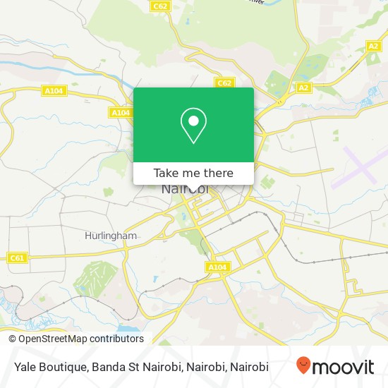 Yale Boutique, Banda St Nairobi, Nairobi map