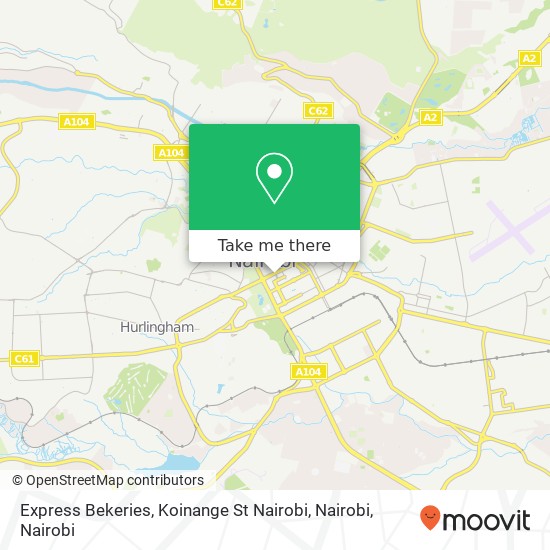 Express Bekeries, Koinange St Nairobi, Nairobi map