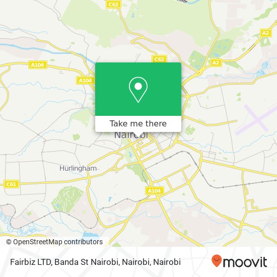 Fairbiz LTD, Banda St Nairobi, Nairobi map