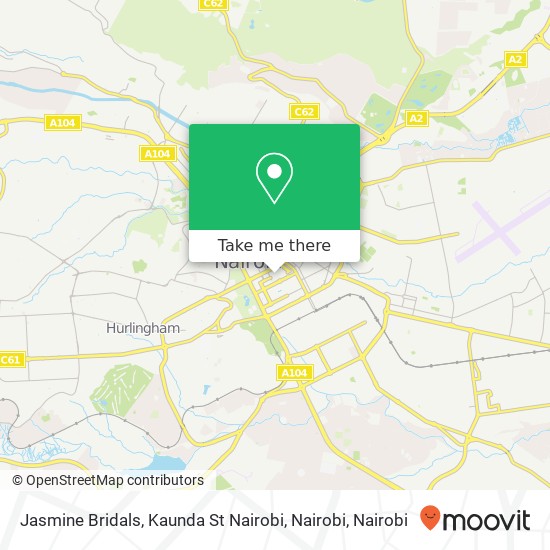Jasmine Bridals, Kaunda St Nairobi, Nairobi map