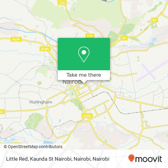 Little Red, Kaunda St Nairobi, Nairobi map
