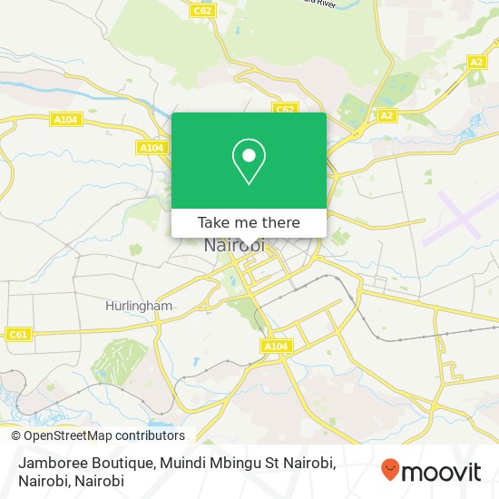 Jamboree Boutique, Muindi Mbingu St Nairobi, Nairobi map