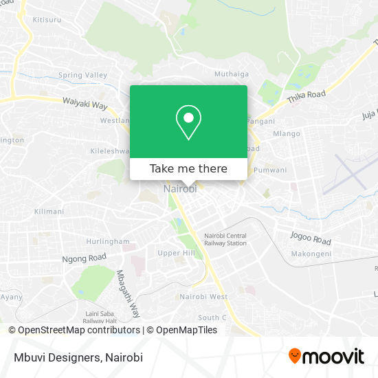 Mbuvi Designers map