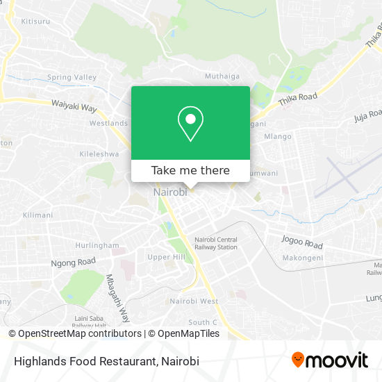 Highlands Food Restaurant map