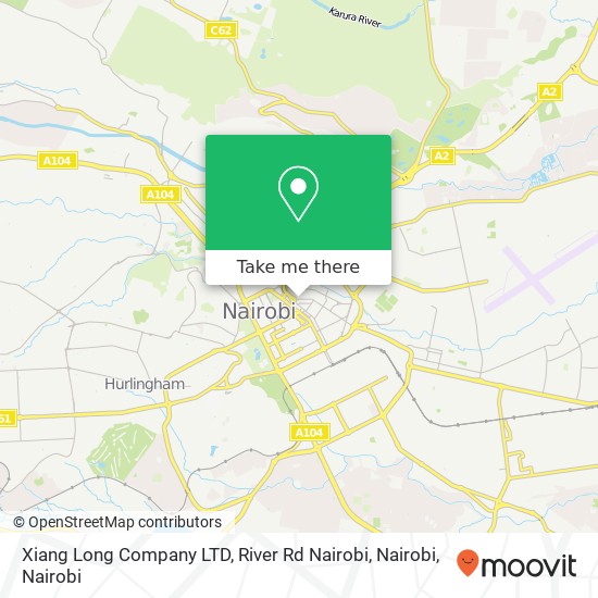 Xiang Long Company LTD, River Rd Nairobi, Nairobi map