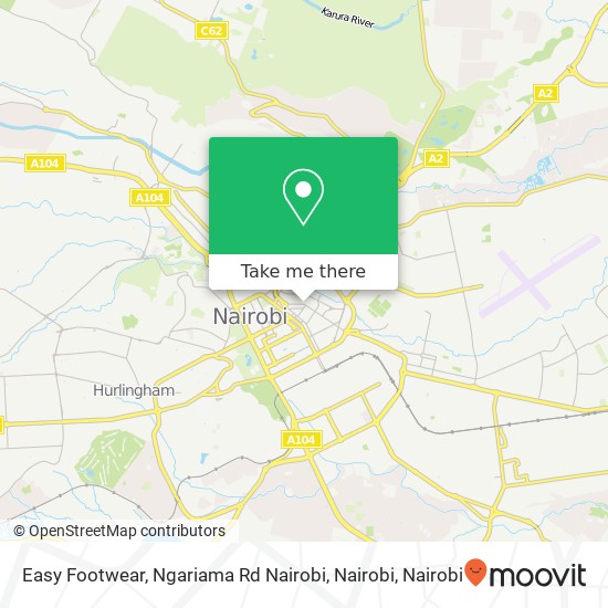Easy Footwear, Ngariama Rd Nairobi, Nairobi map