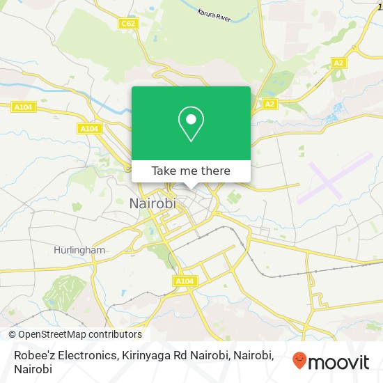 Robee'z Electronics, Kirinyaga Rd Nairobi, Nairobi map