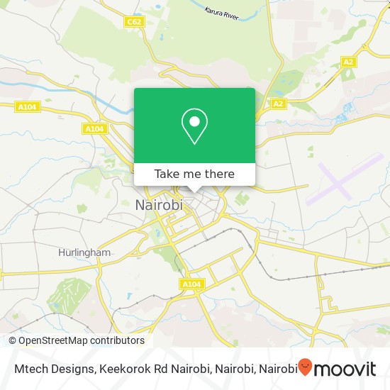 Mtech Designs, Keekorok Rd Nairobi, Nairobi map