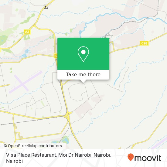 Visa Place Restaurant, Moi Dr Nairobi, Nairobi map