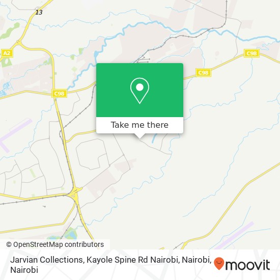 Jarvian Collections, Kayole Spine Rd Nairobi, Nairobi map