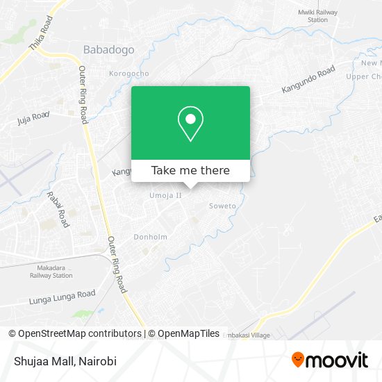 Shujaa Mall map