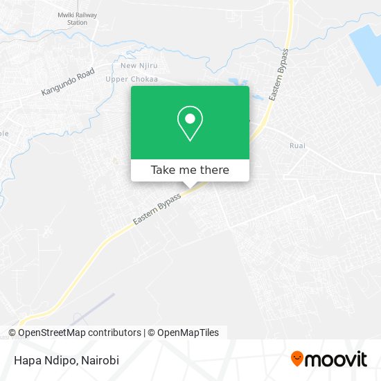 Hapa Ndipo map