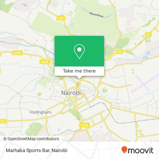 Marhaba Sports Bar map