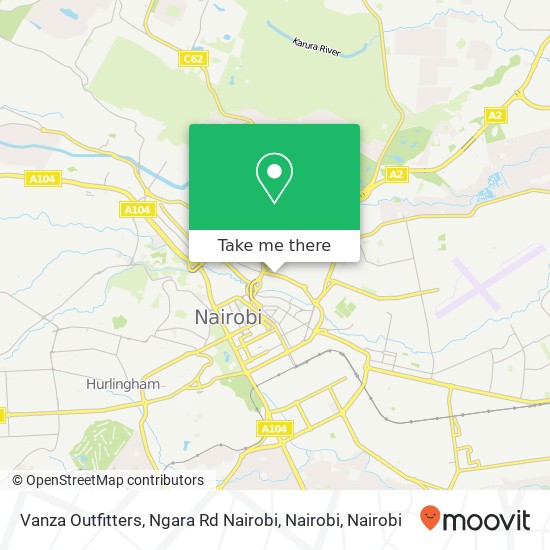 Vanza Outfitters, Ngara Rd Nairobi, Nairobi map
