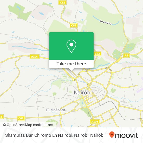 Shamuras Bar, Chiromo Ln Nairobi, Nairobi map
