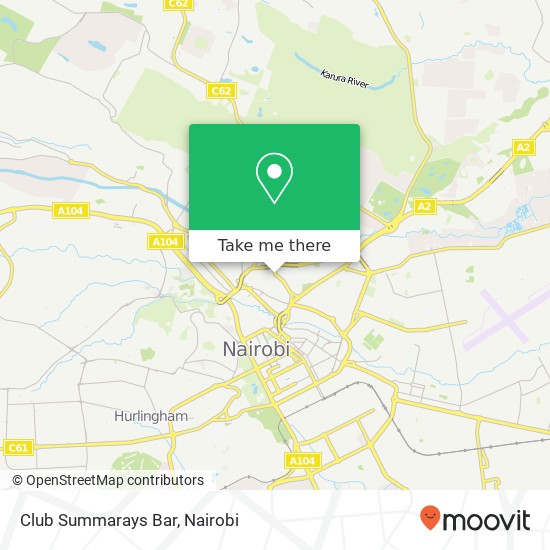Club Summarays Bar map
