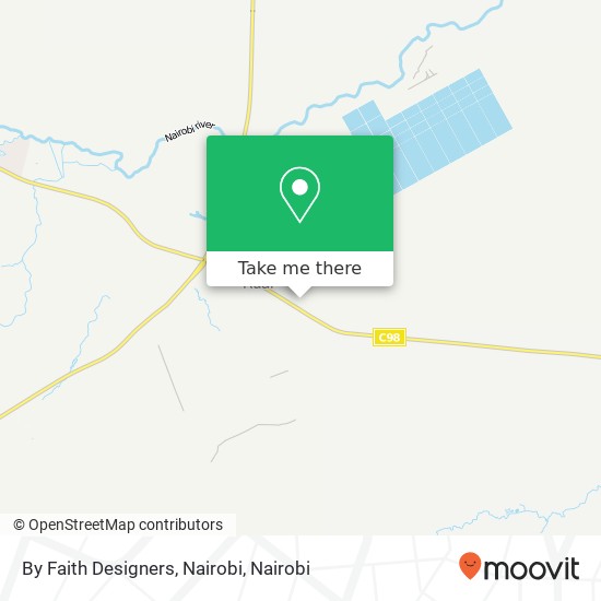 By Faith Designers, Nairobi map