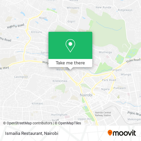Ismailia Restaurant map