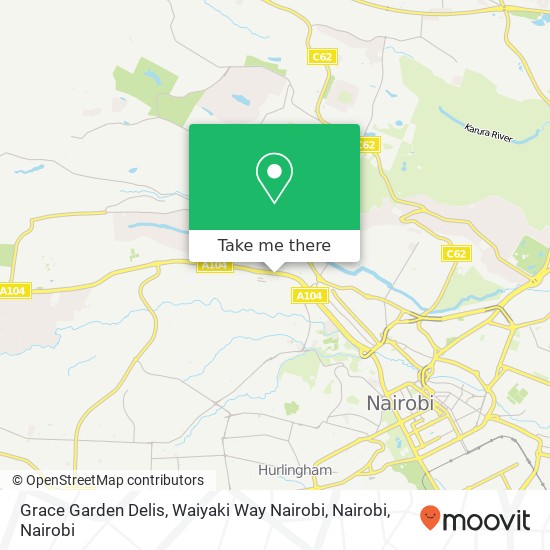Grace Garden Delis, Waiyaki Way Nairobi, Nairobi map