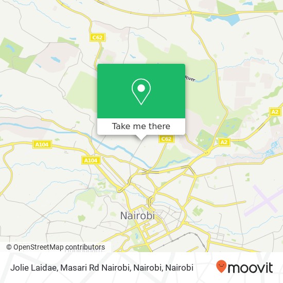Jolie Laidae, Masari Rd Nairobi, Nairobi map