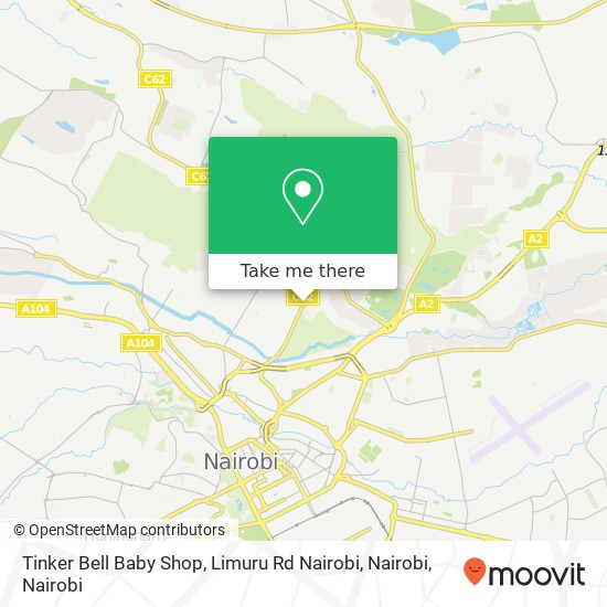 Tinker Bell Baby Shop, Limuru Rd Nairobi, Nairobi map