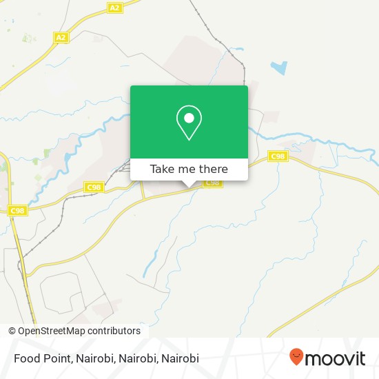Food Point, Nairobi, Nairobi map