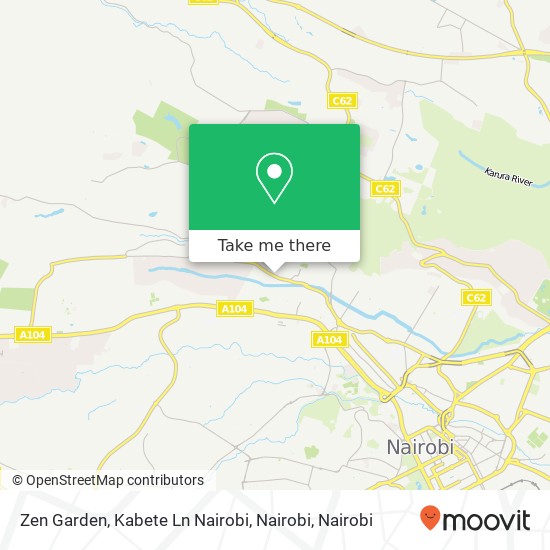 Zen Garden, Kabete Ln Nairobi, Nairobi map