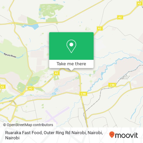 Ruaraka Fast Food, Outer Ring Rd Nairobi, Nairobi map
