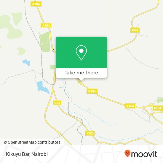 Kikuyu Bar map