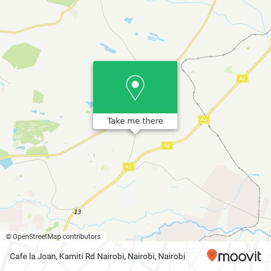 Cafe la Joan, Kamiti Rd Nairobi, Nairobi map