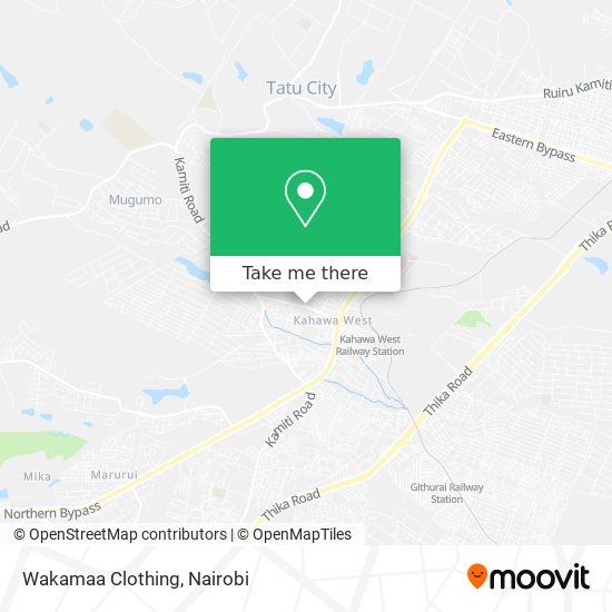 Wakamaa Clothing map