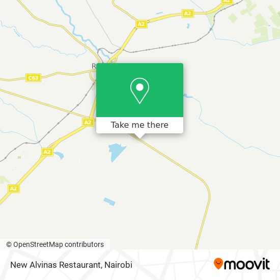 New Alvinas Restaurant map