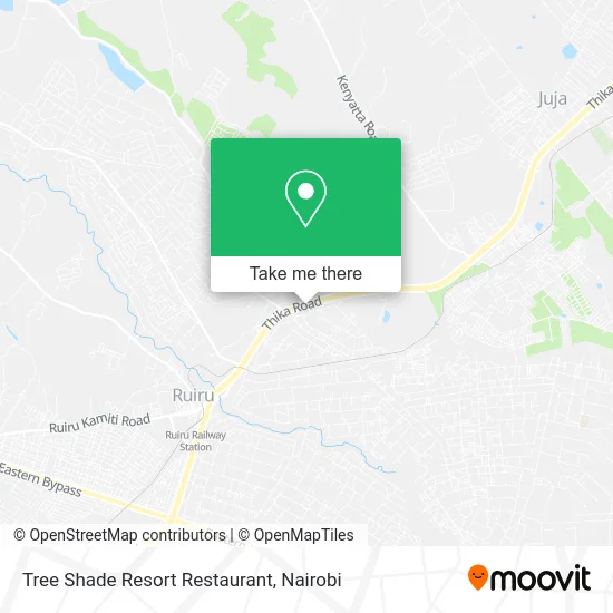 Tree Shade Resort Restaurant map