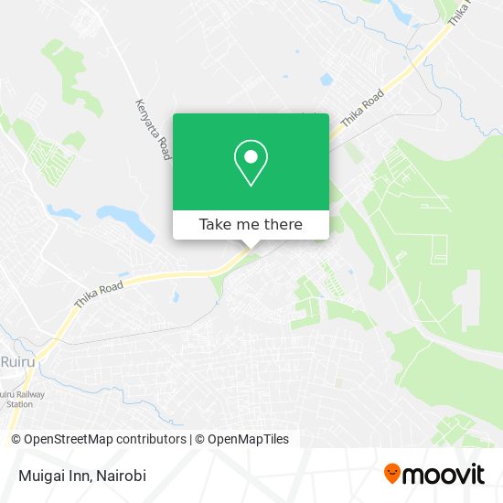 Muigai Inn map