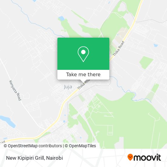 New Kipipiri Grill map