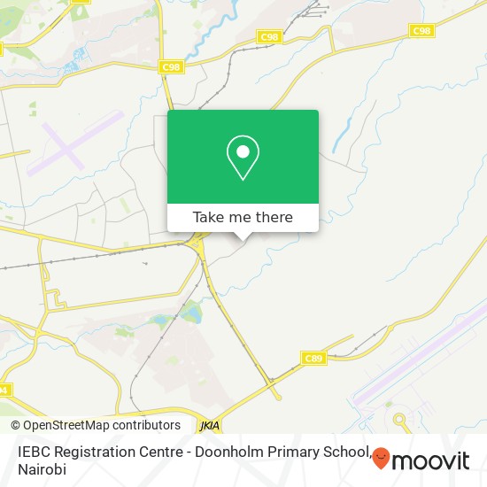 IEBC Registration Centre - Doonholm Primary School map