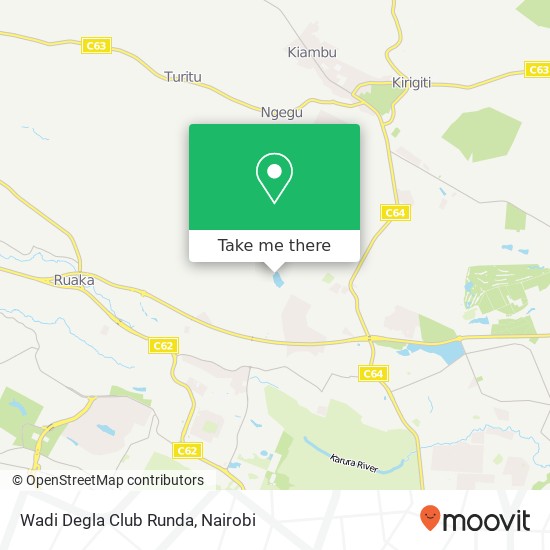 Wadi Degla Club Runda map